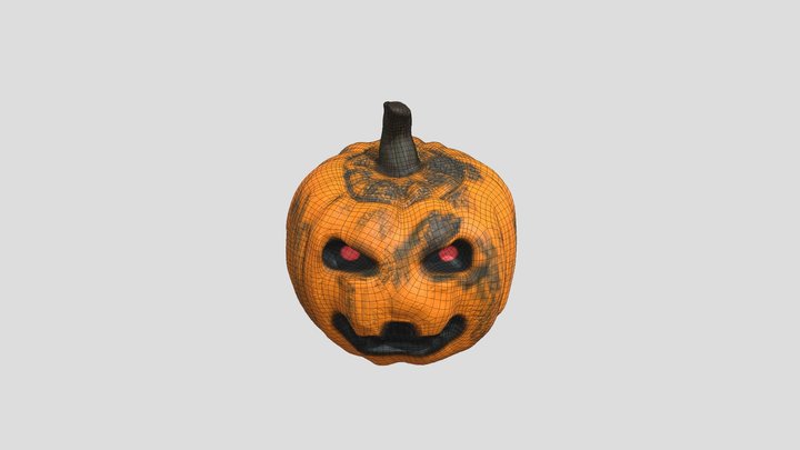Pumpkin Sculpt 3D Model