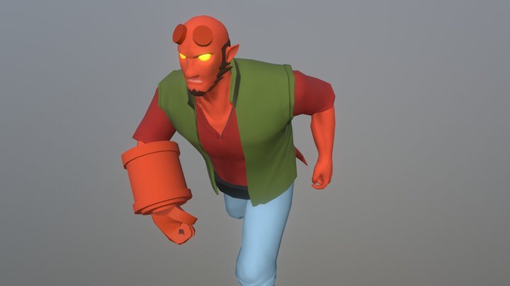 The Legend of Hellboy: Breath of the Wild 3D Model