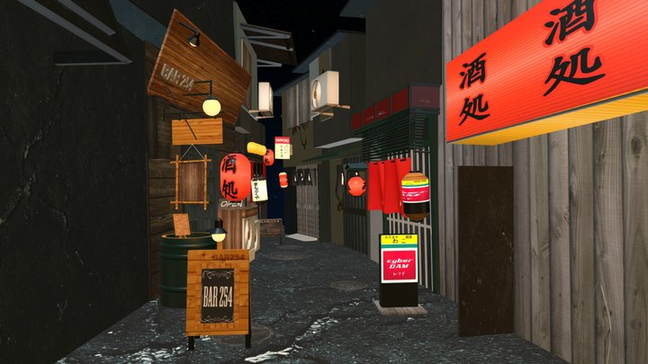 Tokyo 3d Scene (2016-05-16) 3D Model