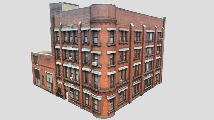 Brooklyn Apartment Building - 306 Dean Street 3D Model