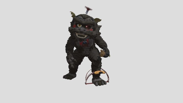 bigfoot-lefty-skin-forsaken-ar 3D Model