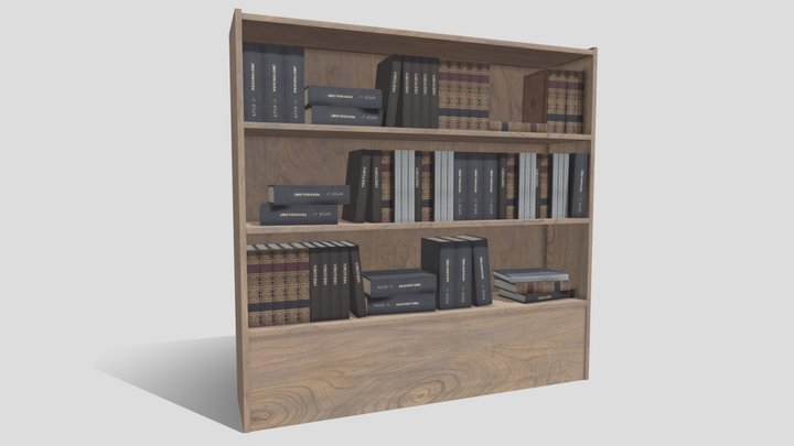 book shelf – Modello 3D gratuito STL