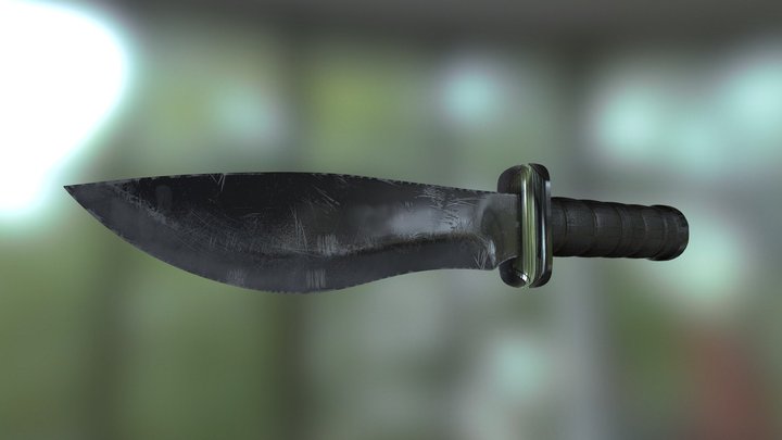 Knife 3D Model