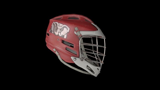 Lacrosse Helmet 3D Model