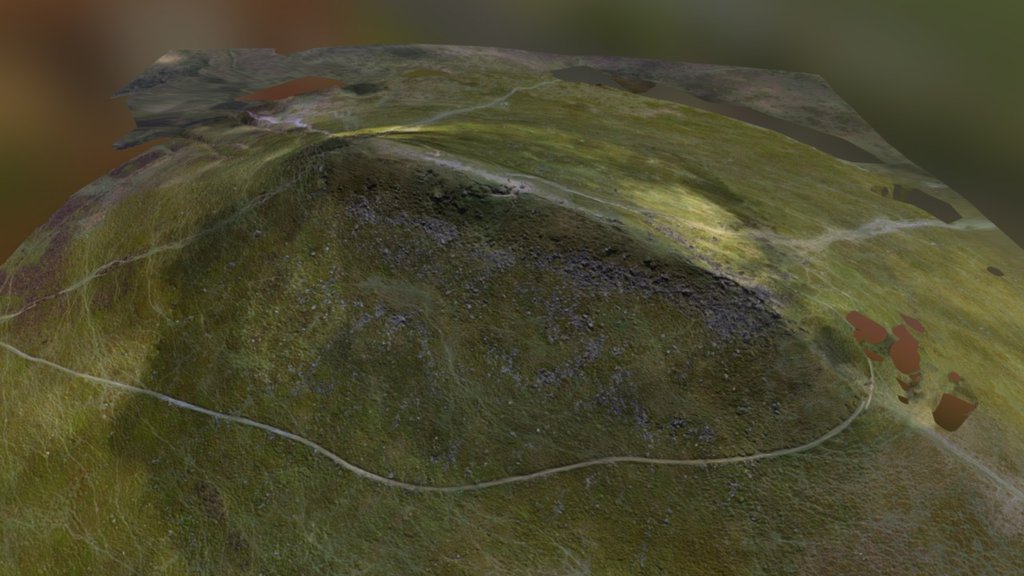 Sugar Loaf mountain near Abergavenny, Wales
