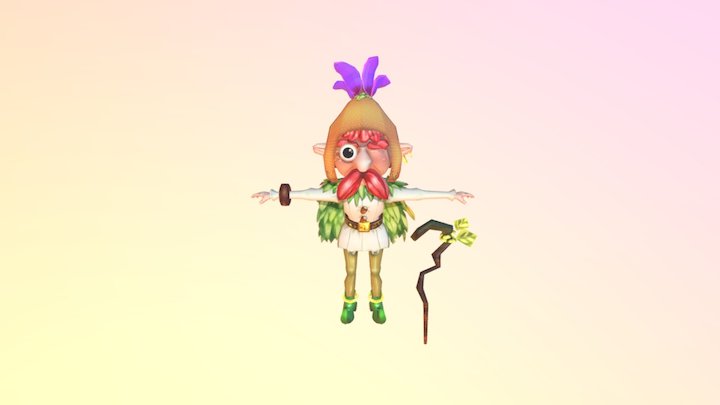 Oji 3D Model