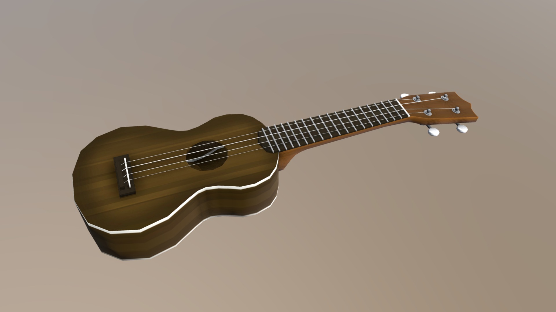 Ukulele game asset by Carol Sardinha 3D model by carolsardinha