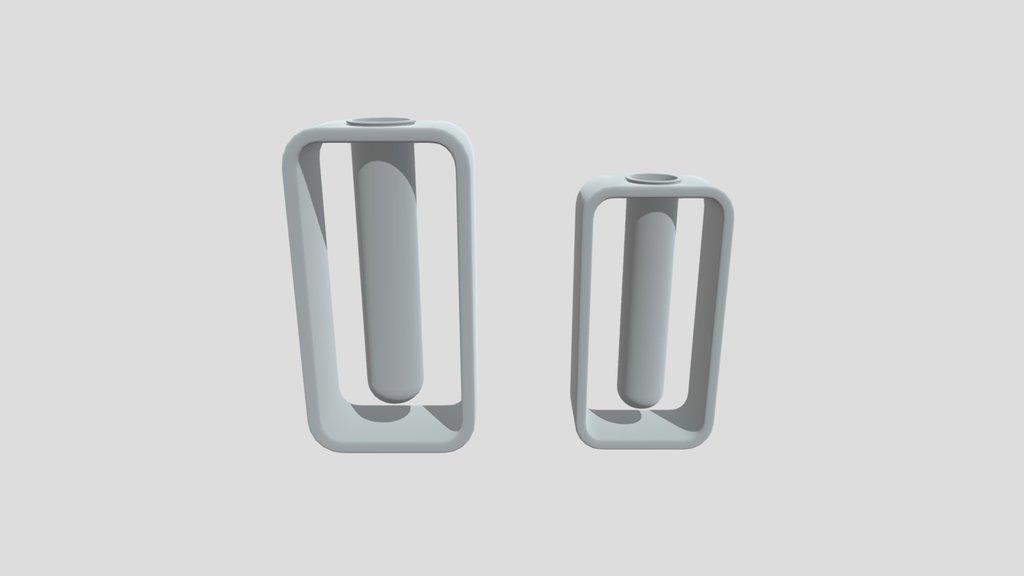 Simple Low Poly Flower Vase