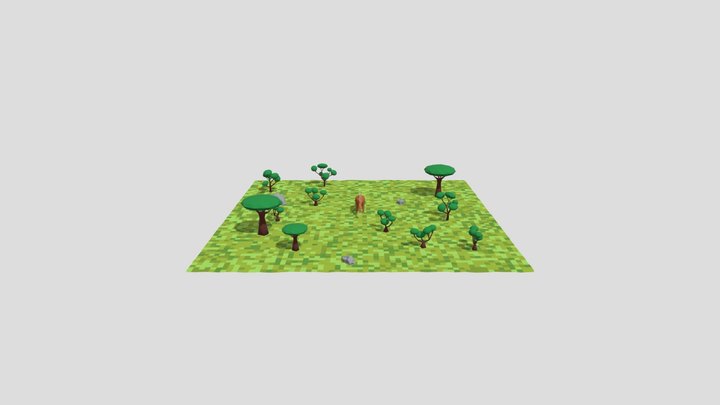 Динозавр 3D Model