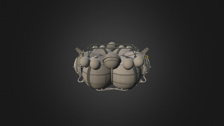 frigate_body 3D Model