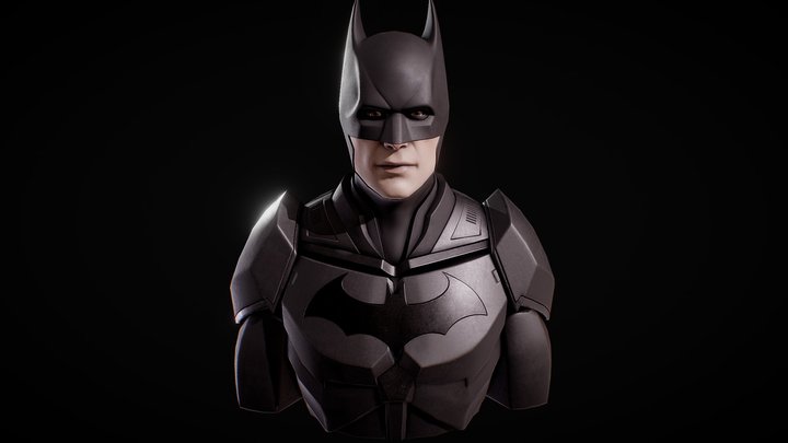 Batman Bust 3D Model