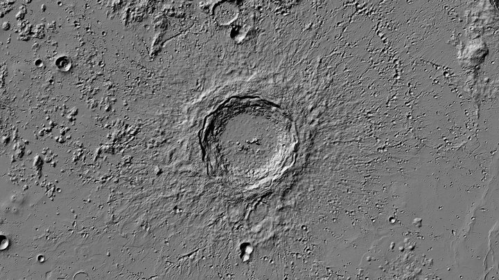 Copernicus Crater on the Moon
