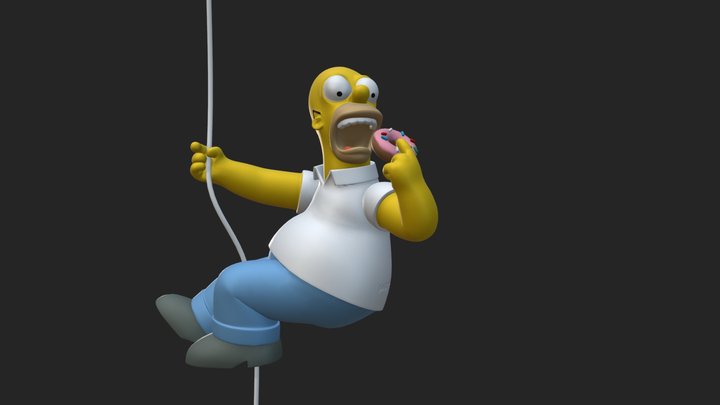 Homer V3 3D Model