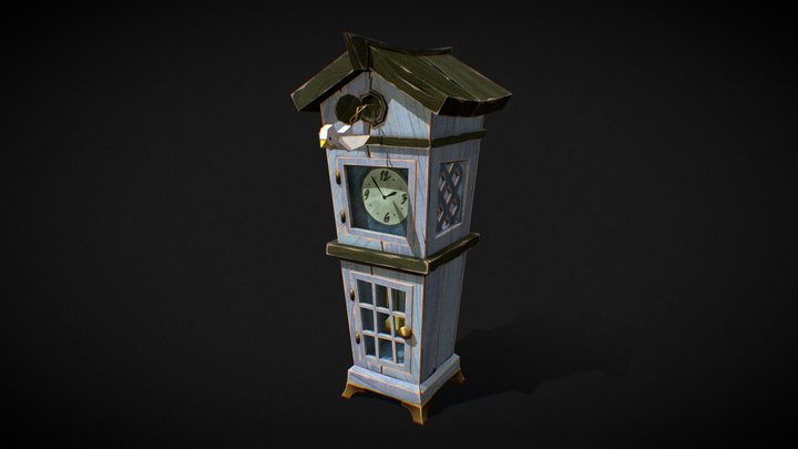 Cuckoo-clock 3D Model