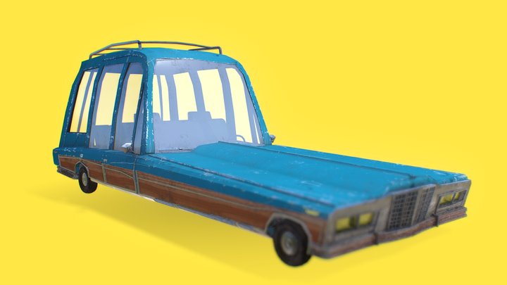 tiny tiny station wagon 3D Model