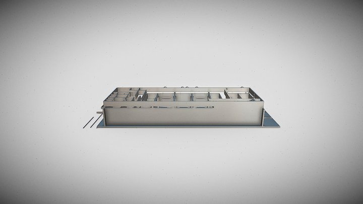 3D BLOCO B TERREO 3D Model