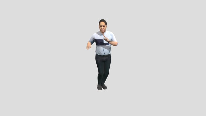 Rumba Dancing 3D Model