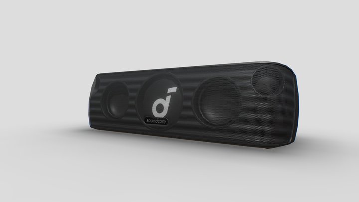 Bluetooth speaker, Soundcore Motion + 3D Model