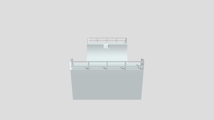 Halfpipe 3D Model