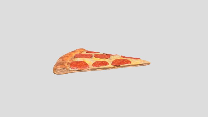 Slice Of Pizza 3D Model