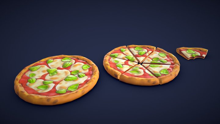 Pizza 3D models - Sketchfab