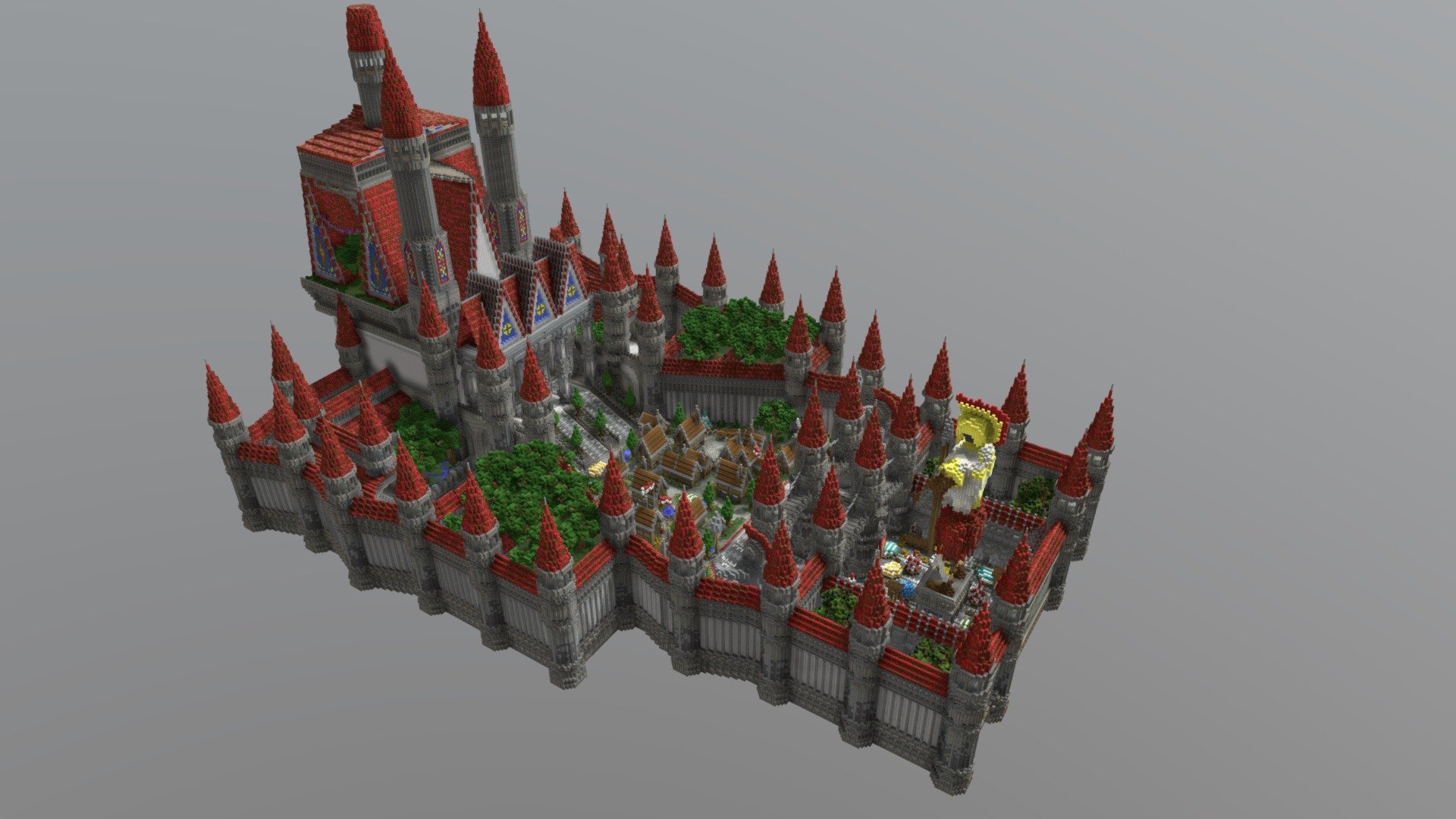 VeltPvP Hub - 3D model by Zethius [b8c326e] - Sketchfab