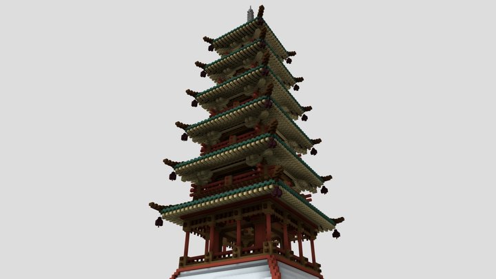 Pagoda 3D Model