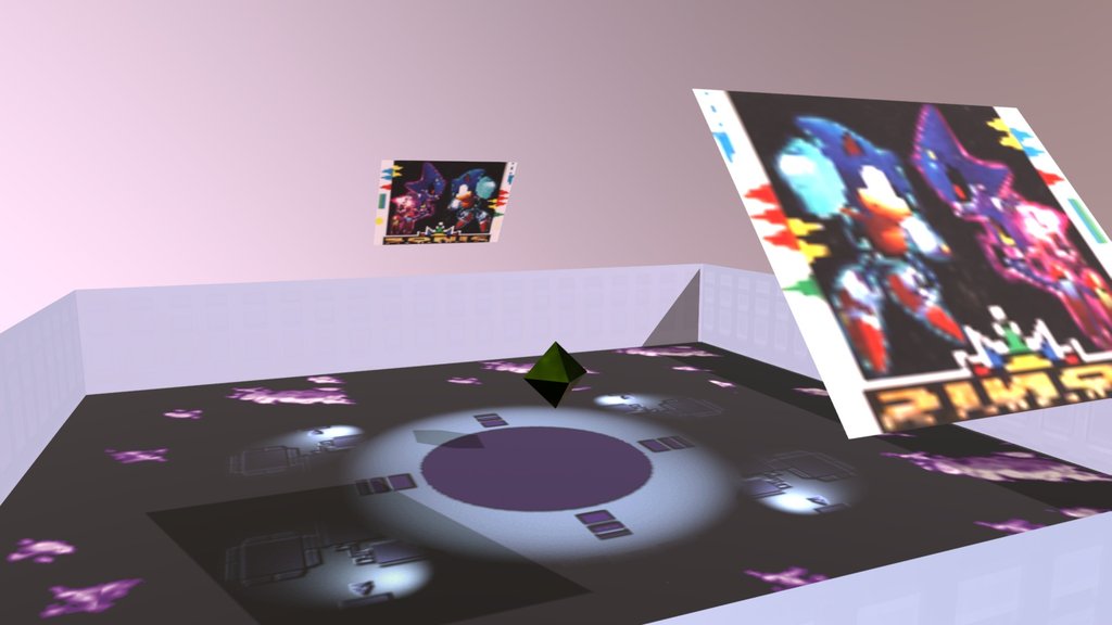 Sonic X-treme Metal Sonic Boss Arena