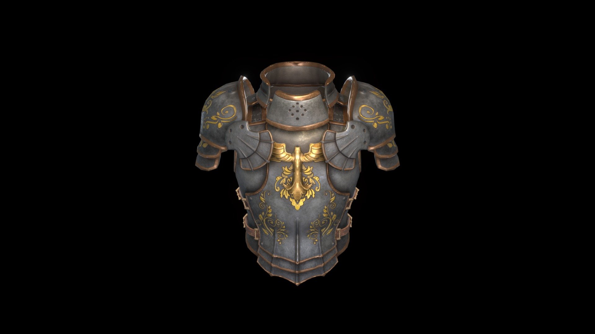 PBR West Armour - 3D model by JWEI02 [b8c4c12] - Sketchfab