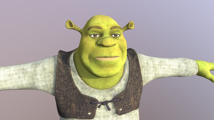 Shrek 3D Model