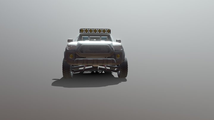 Toyota Tacoma Baja Truck 3D Model