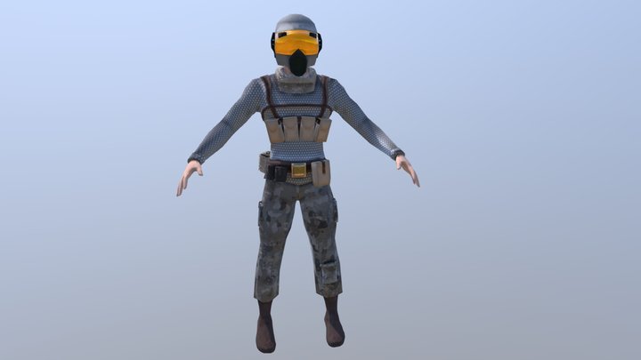 Future Soldier 3D Model