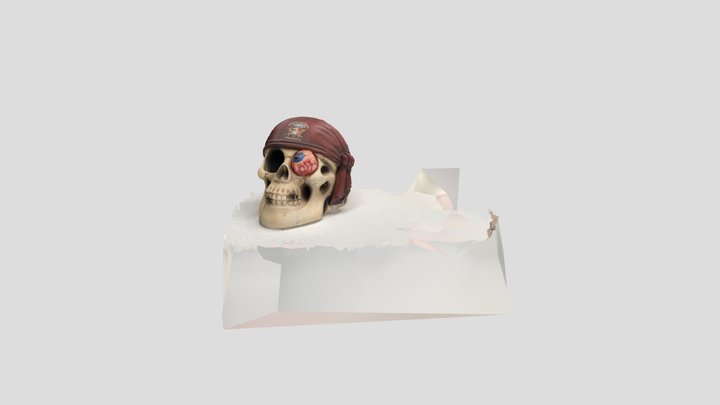 Toy skeleton from Pirates of the Caribean 3D Model