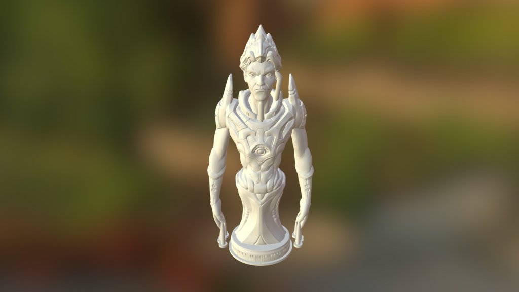 3D Printing Philospher With Support