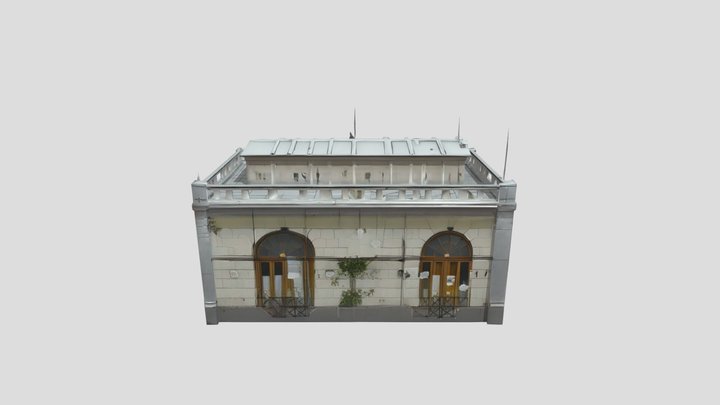Historic Building 3d Model – Gratis 3D-model STL