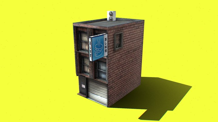 Japanese Shop 3 3D Model