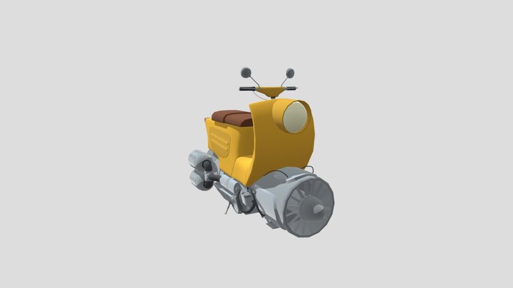 hover scooter 3D Model