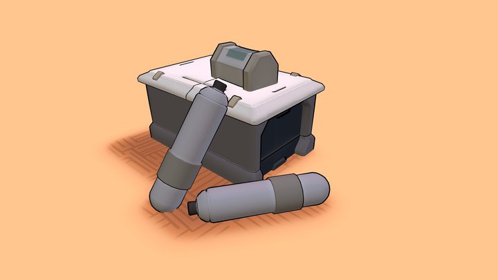 Props Robotoquest 3D Model