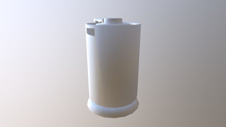 Water Capsule/Tank 3D Model