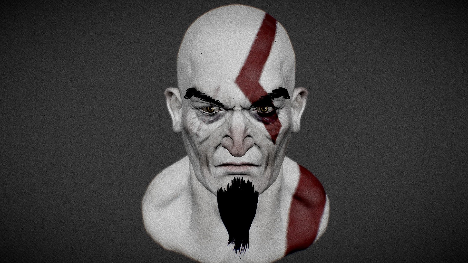 Kratos  God of War 4 - Finished Projects - Blender Artists Community