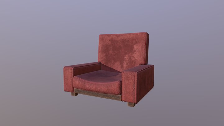 Carl's Chair (Up) 3D Model