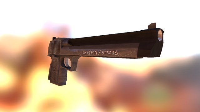 Modified Deagle 3D Model