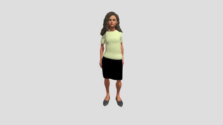 Woman 1 3D Model