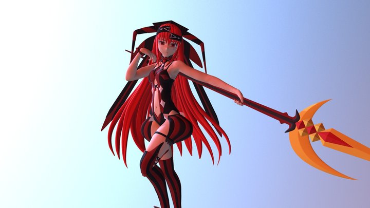 Lipica as Red 3D Model