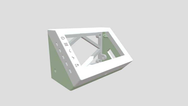 Display 4.3'' Case 3D Model