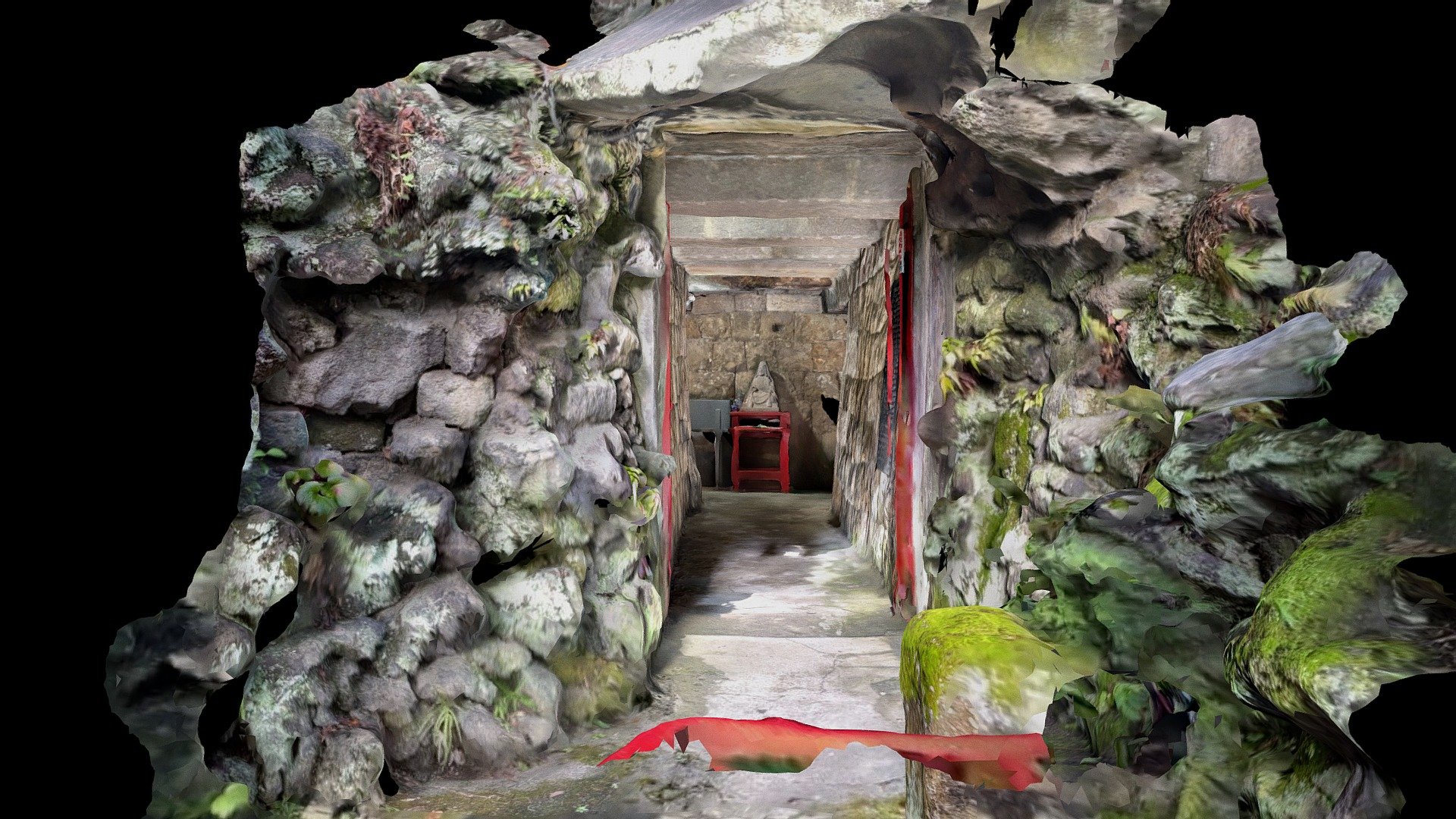 岩屋（東京都墨田区千歳1丁目8番2号 江島杉山神社）