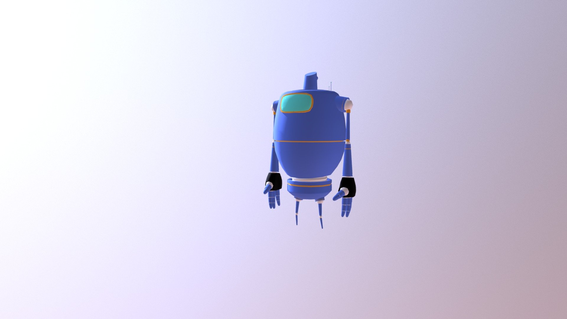 BluBot Animation - 3D model by jakeshmearlof4 [b8d1d69] - Sketchfab