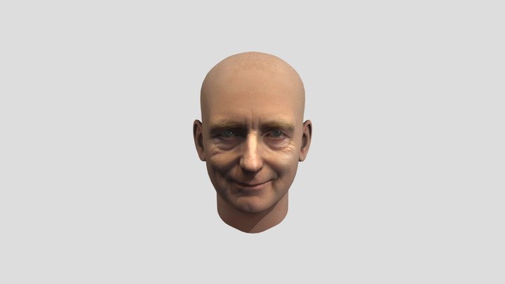 Palpatine Head 3D Model