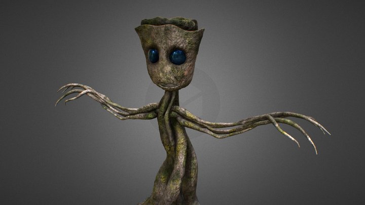 Groot 3D Model