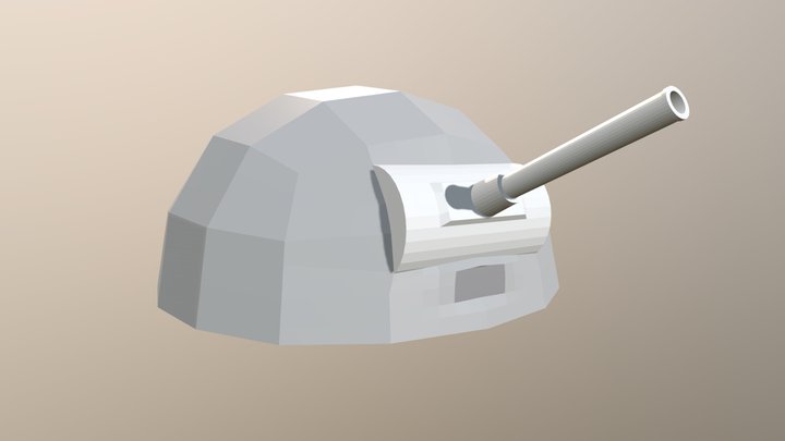 Turret Cap 3D Model